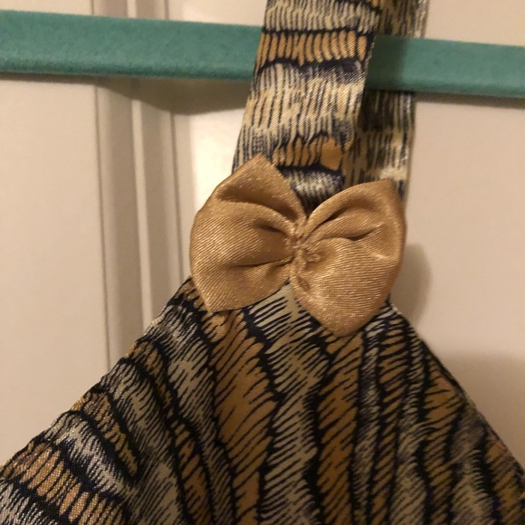 Vintage Y2K Tiger Slip Dress - Picture 2 of 6